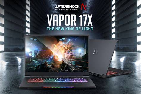 AFTERSHOCK PC Vapor 17X