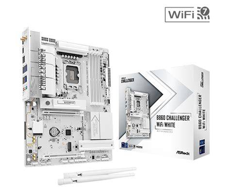 ASRock B860 Challenger WiFi White