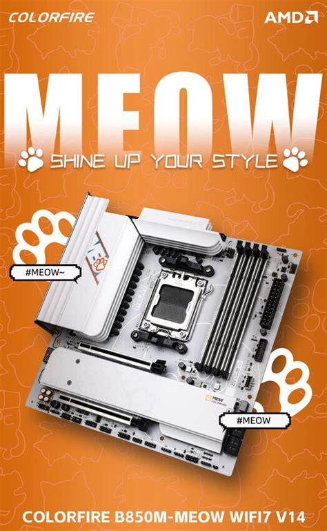 Colorful Technology And Development Co.,LTD COLORFIRE B850M-MEOW WIFI7