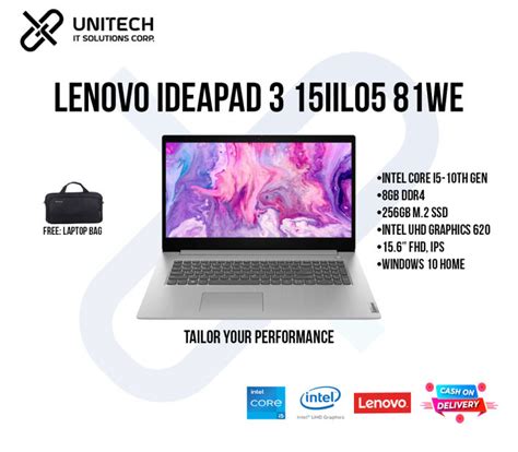 Lenovo IdeaPad 3 15IIL05 81WE