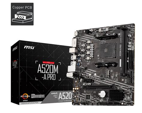 MSI PRO A520M-A PRO